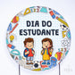 Painel Redondo Dia do Estudante Sublimado