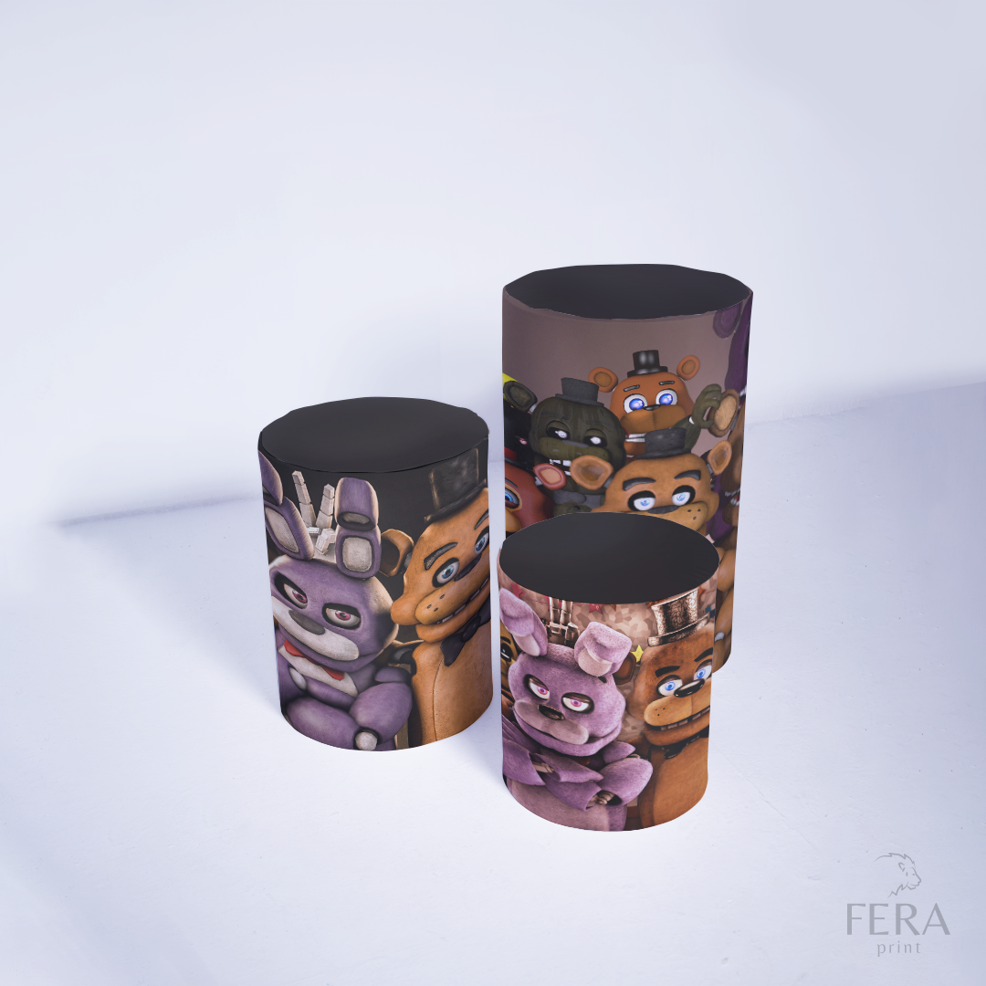 Kit Capa Cilindros + Capa Painel Game Terror Sublimado