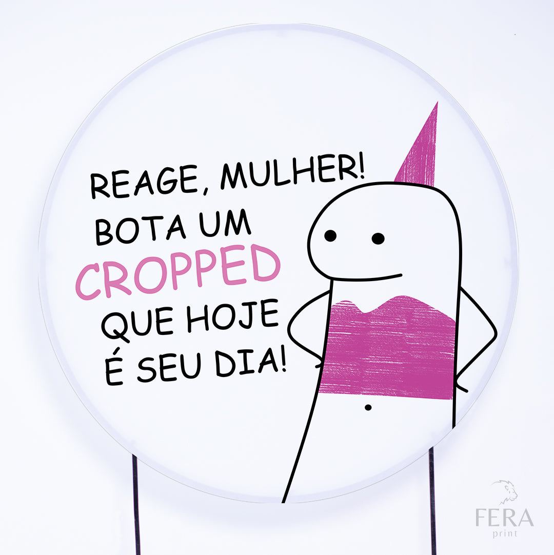 Painel Redondo Bento Sublimado