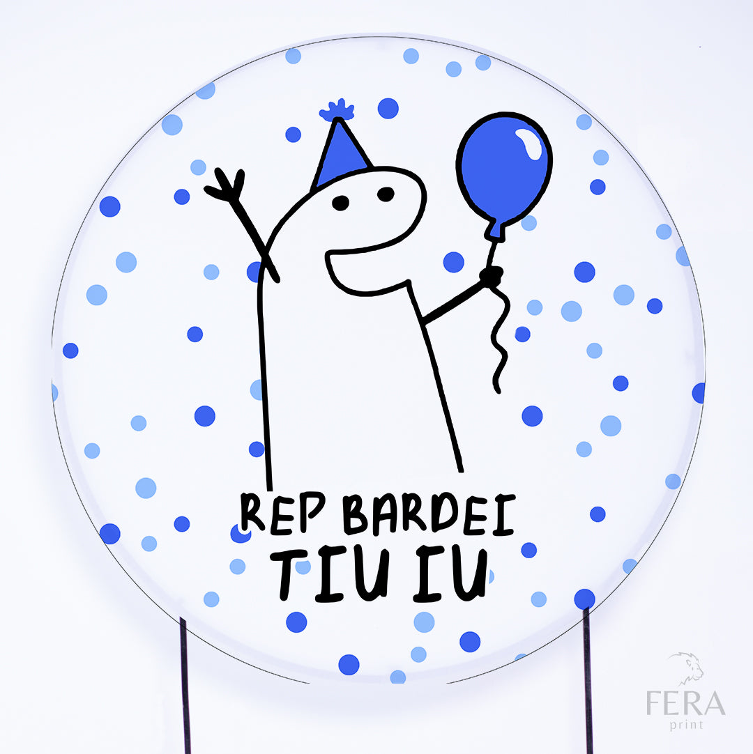 Painel Redondo Bento  Sublimado