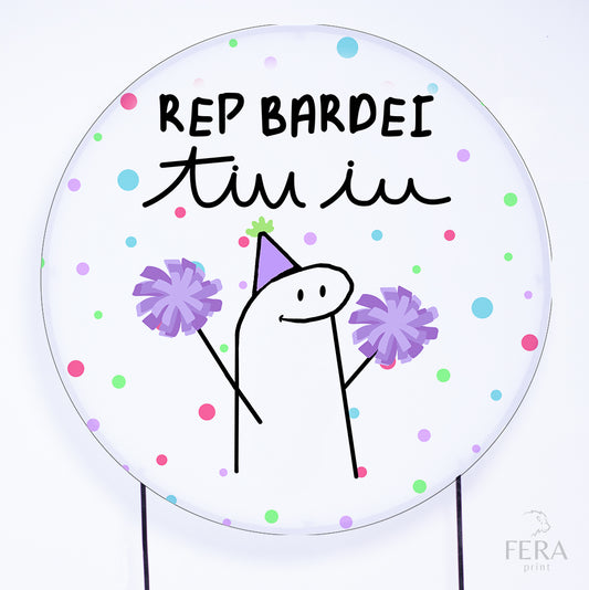 Painel Redondo Bento Sublimado