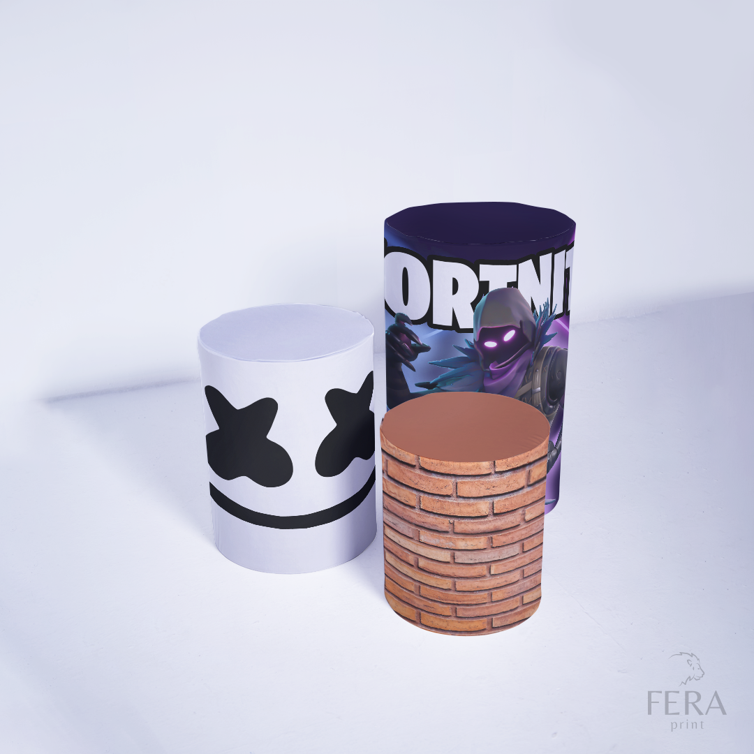 Kit Capa Cilindros + Capa Painel Videogame Tiro Sublimado