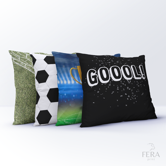 Almofada Estampada Decorativa 35X35cm - Apenas 1 unidade