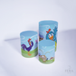 Kit Capa Cilindros + Capa Painel Galinha Turma Sublimado