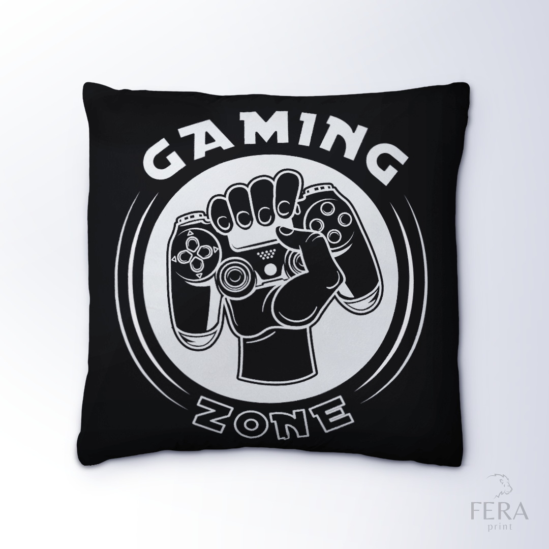Capa de Almofada Estampada Decorativa 35X35cm - Apenas 1 unidade