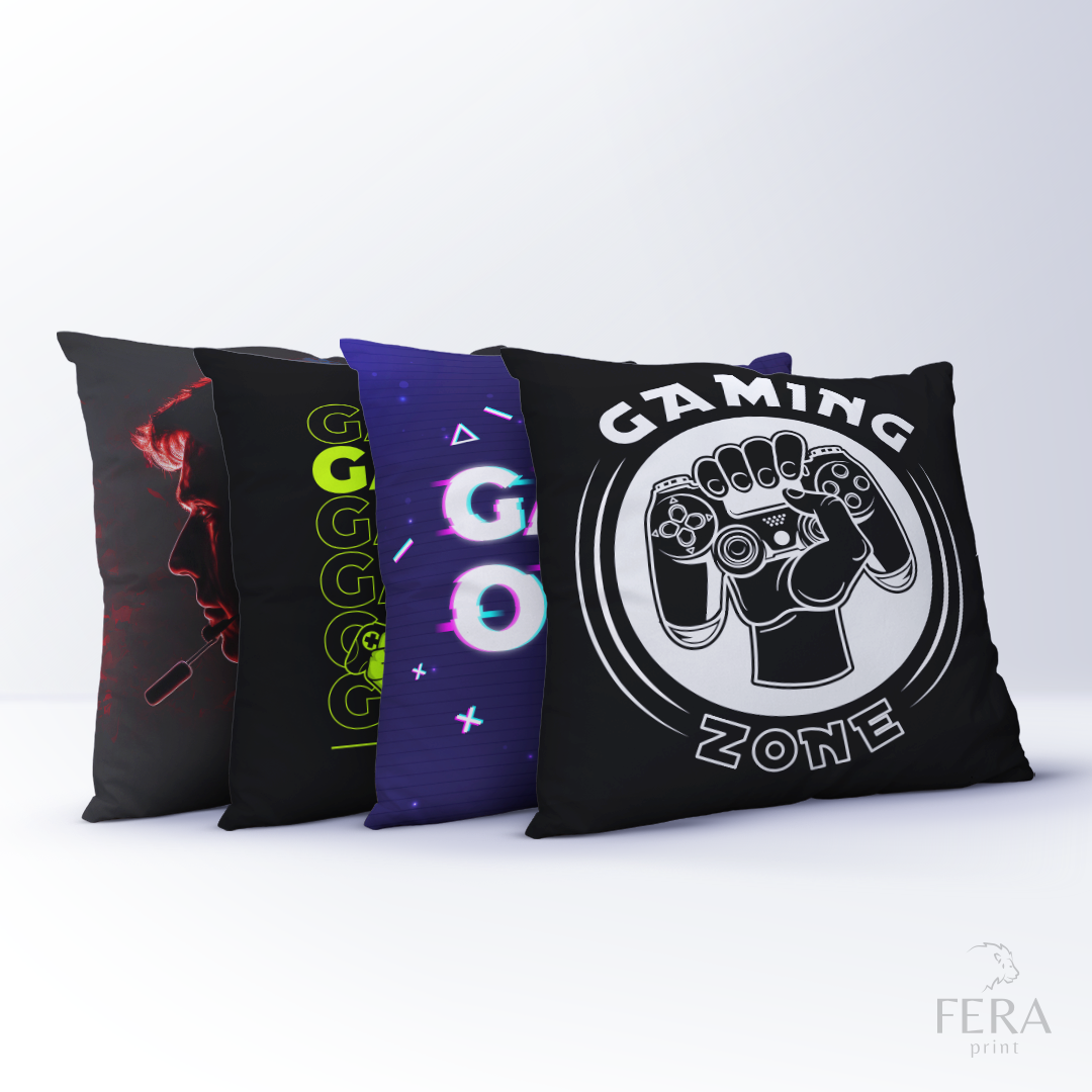 Almofada Estampada Decorativa 35X35cm - Apenas 1 unidade