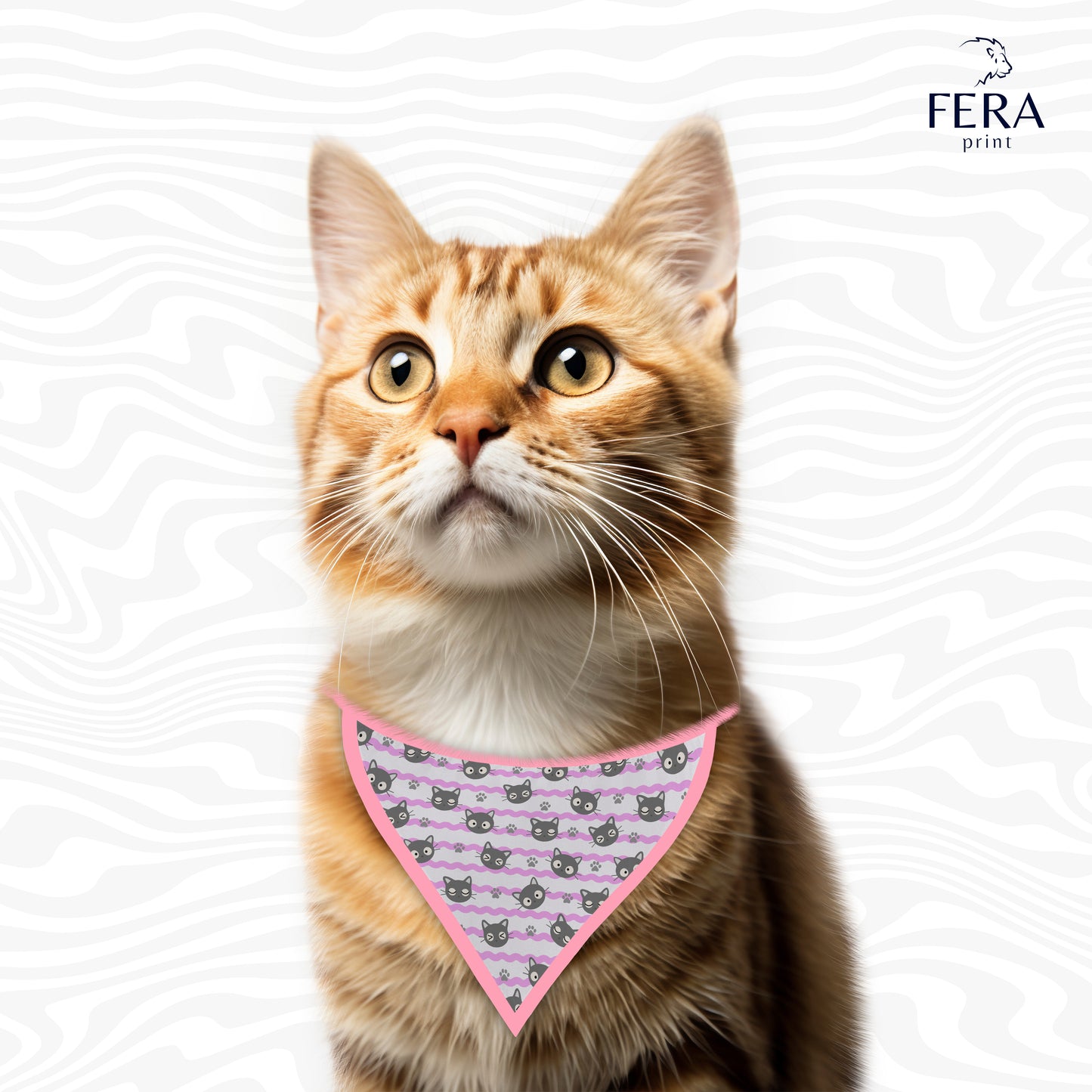 Bandana Sublimada para Pet Shop