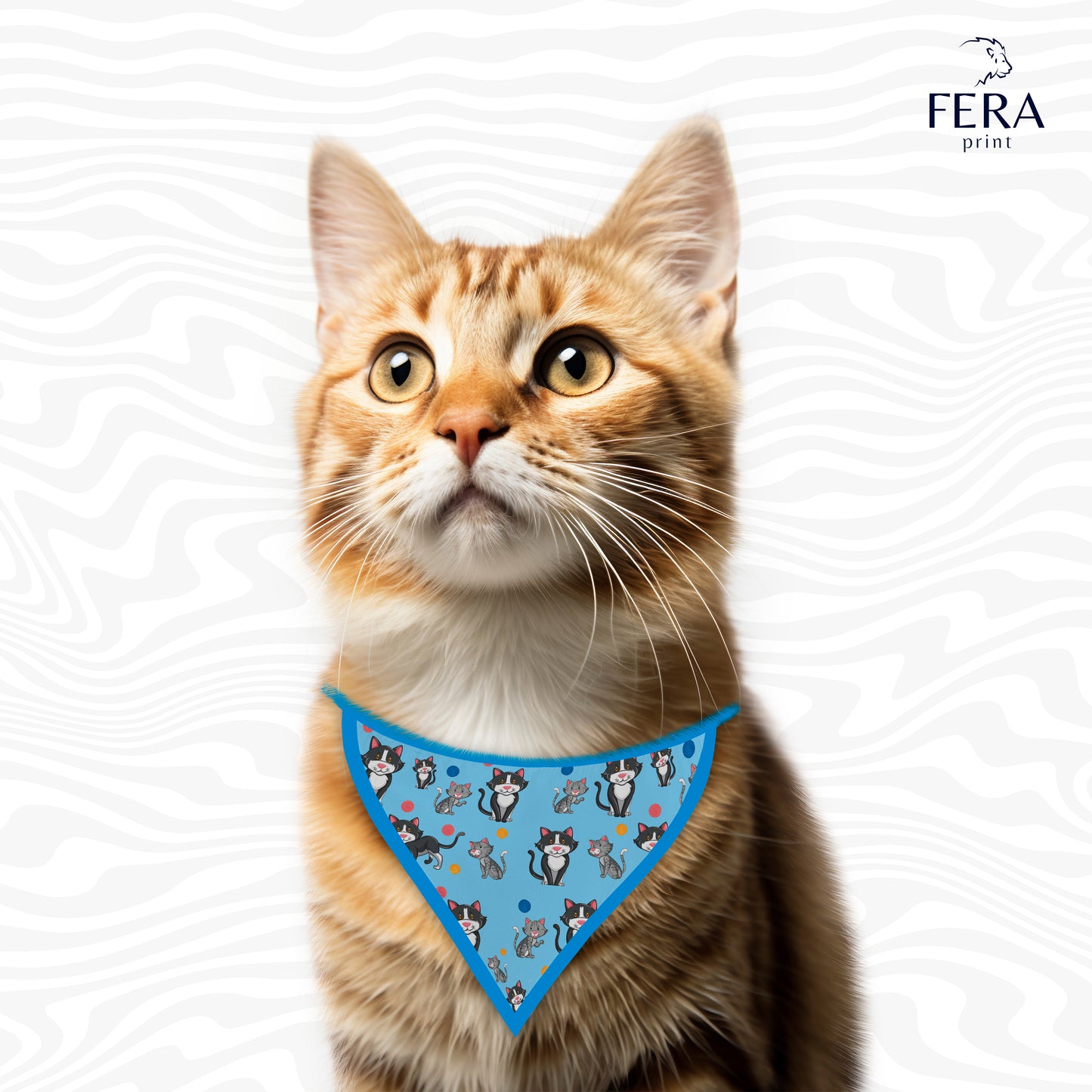 Bandana Sublimada para Pet Shop