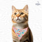 Bandana Sublimada para Pet Shop