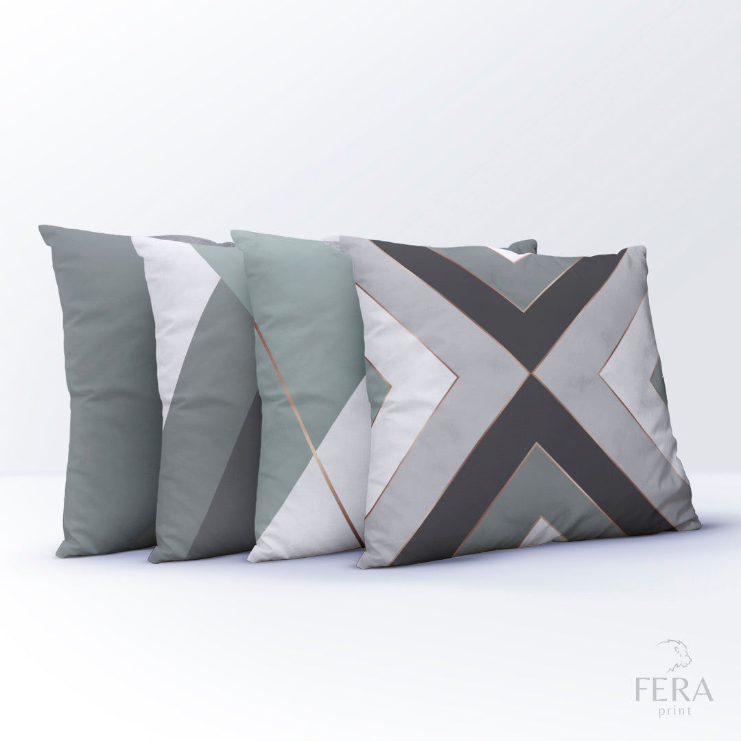 Almofada Estampada Decorativa 35X35cm - Apenas 1 unidade