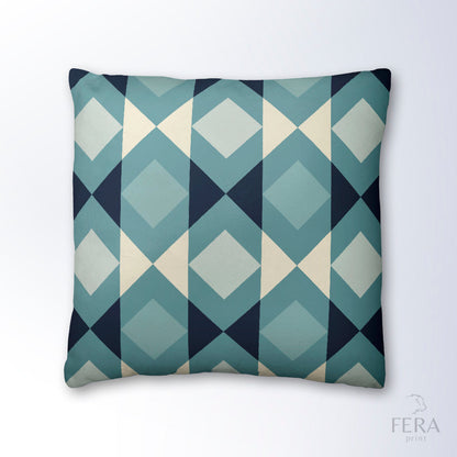 Capa de Almofada Estampada Decorativa 35X35cm - Apenas 1 unidade