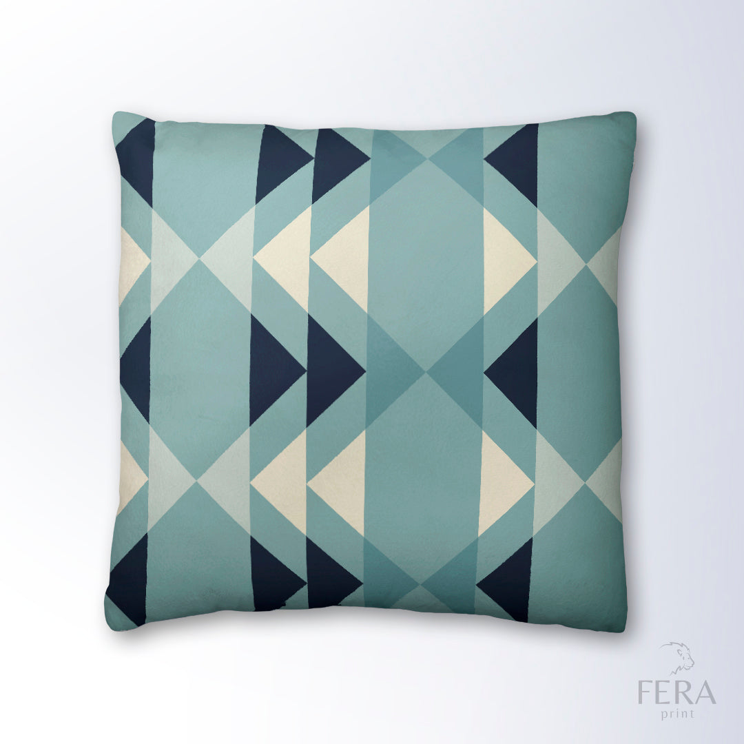 Capa de Almofada Estampada Decorativa 35X35cm - Apenas 1 unidade