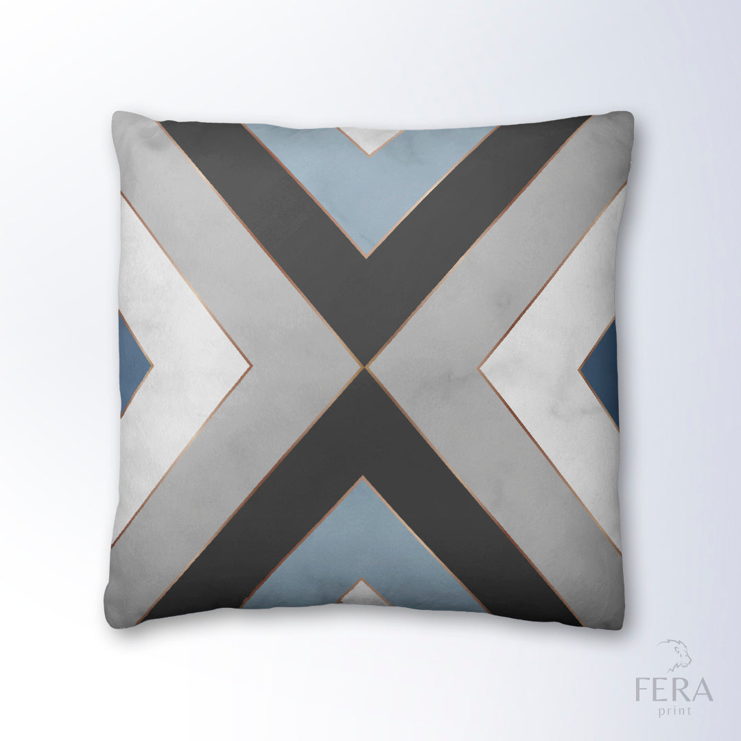 Capa de Almofada Estampada Decorativa 35X35cm - Apenas 1 unidade