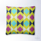 Capa de Almofada Estampada Decorativa 35X35cm - Apenas 1 unidade