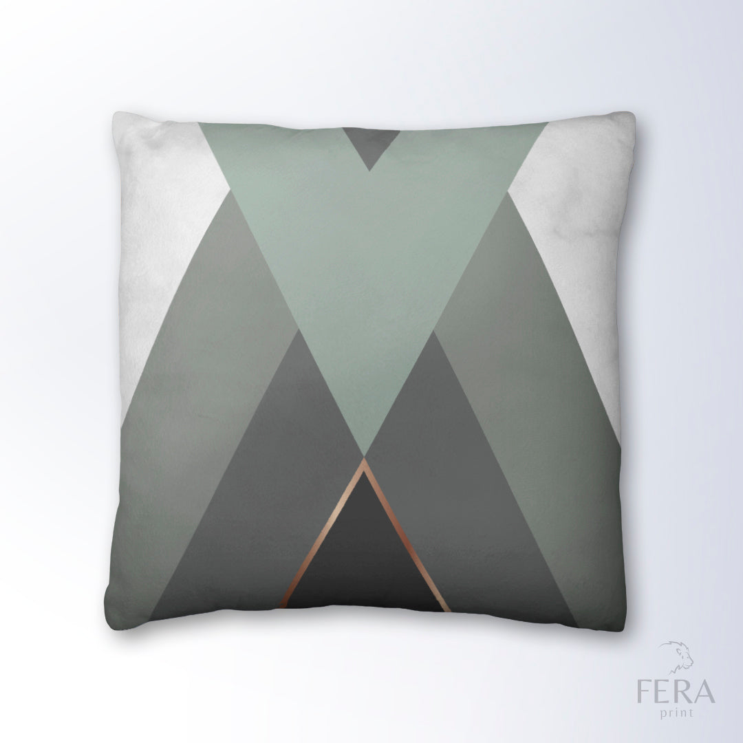 Capa de Almofada Estampada Decorativa 35X35cm - Apenas 1 unidade