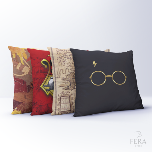 Capa de Almofada Estampada Decorativa 35X35cm - Apenas 1 unidade