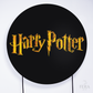Painel Redondo Bruxo Potter Stickers Sublimado