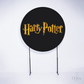Painel Redondo Bruxo Potter Stickers Sublimado