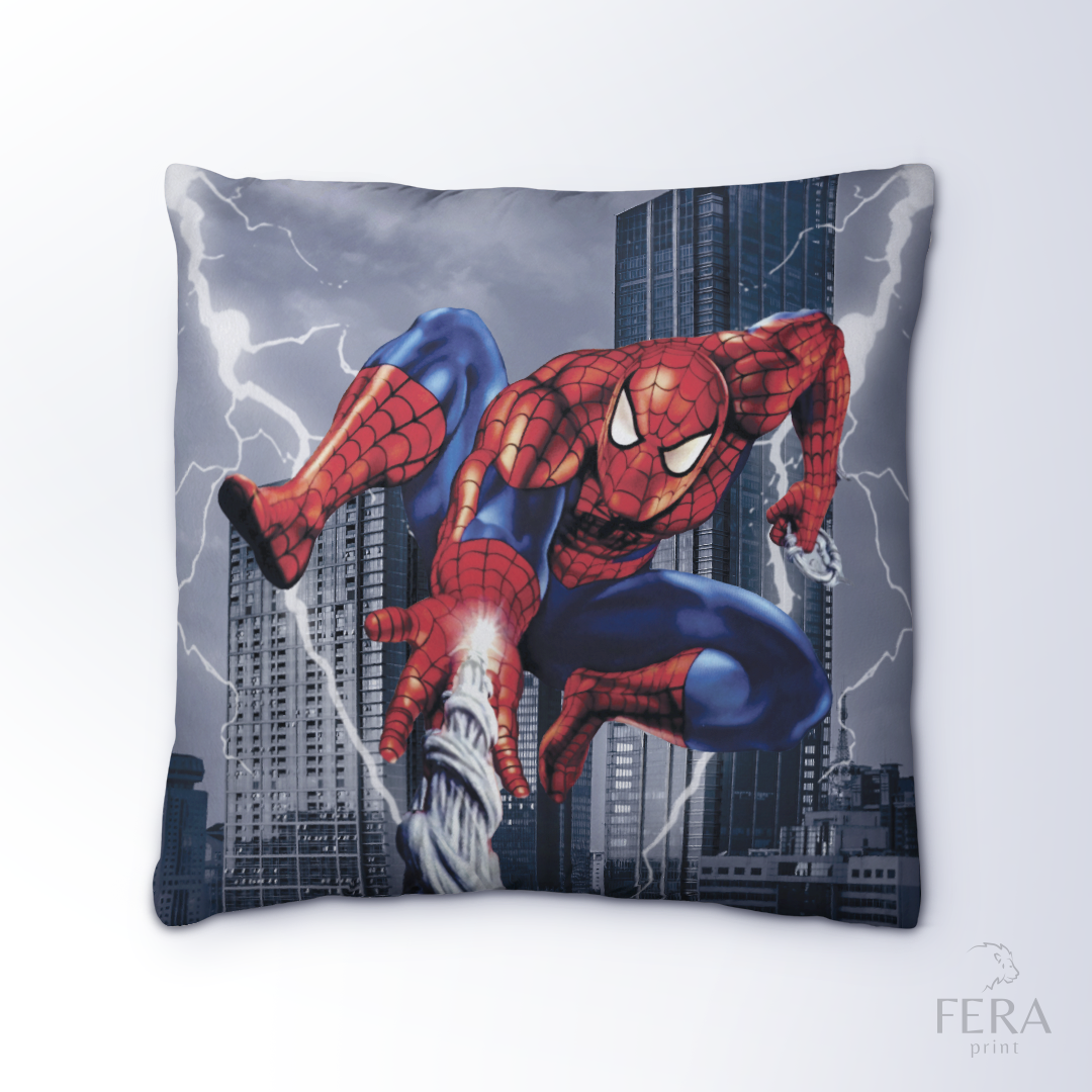 Capa de Almofada Estampada Decorativa 35X35cm - Apenas 1 unidade