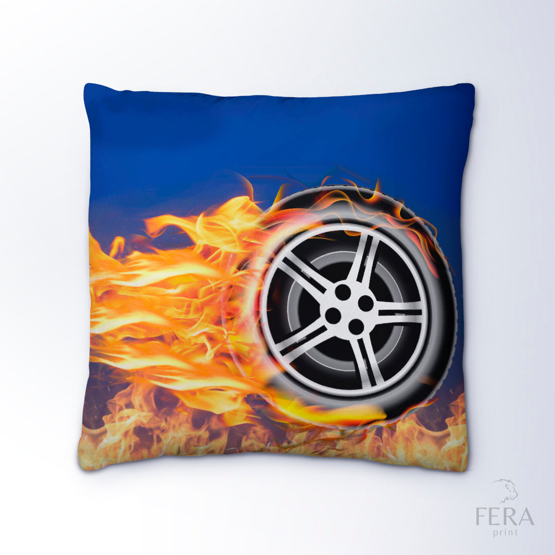 Capa de Almofada Estampada Decorativa 35X35cm - Apenas 1 unidade