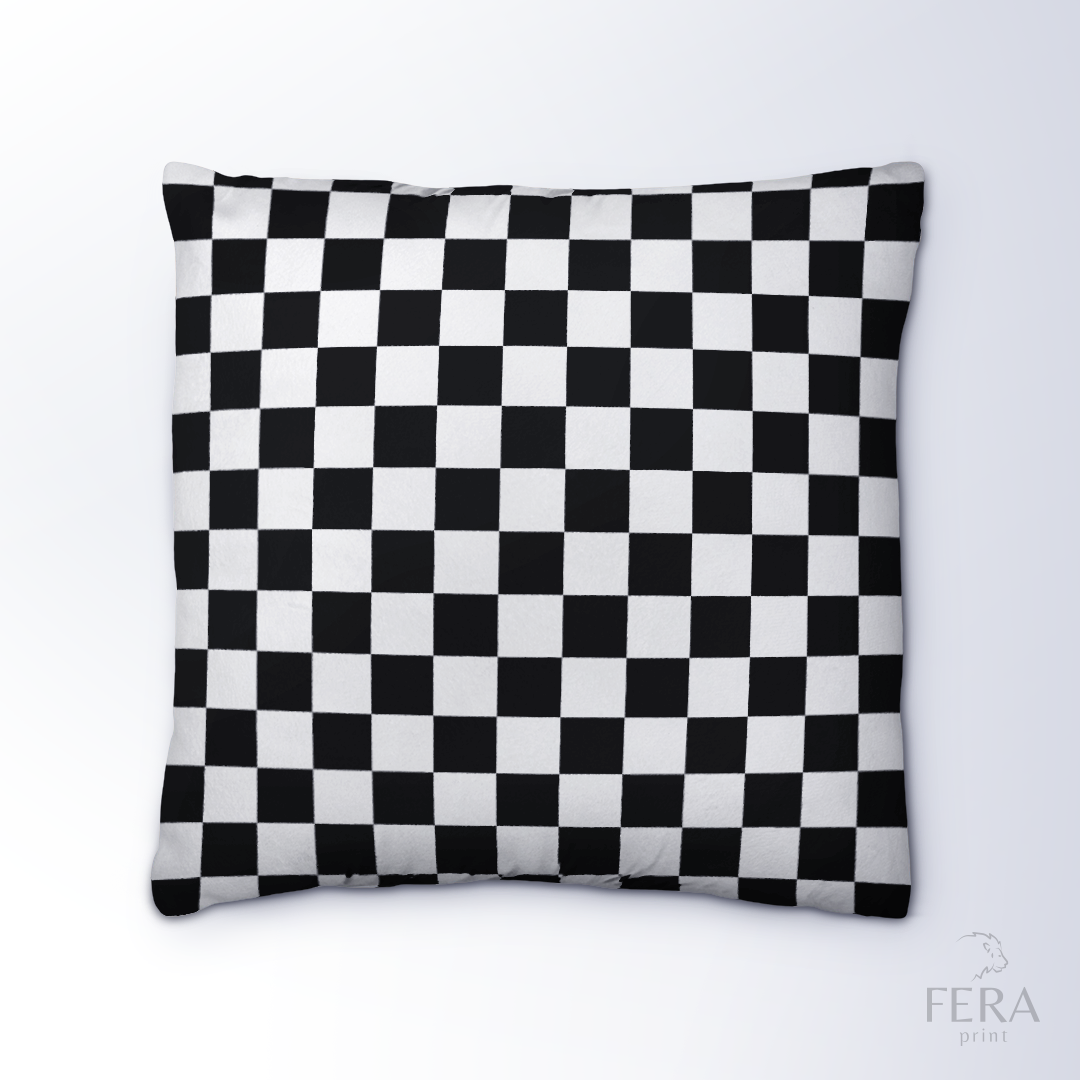 Capa de Almofada Estampada Decorativa 35X35cm - Apenas 1 unidade