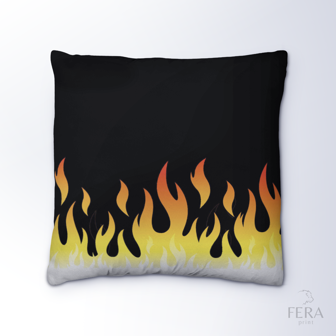 Capa de Almofada Estampada Decorativa 35X35cm - Apenas 1 unidade