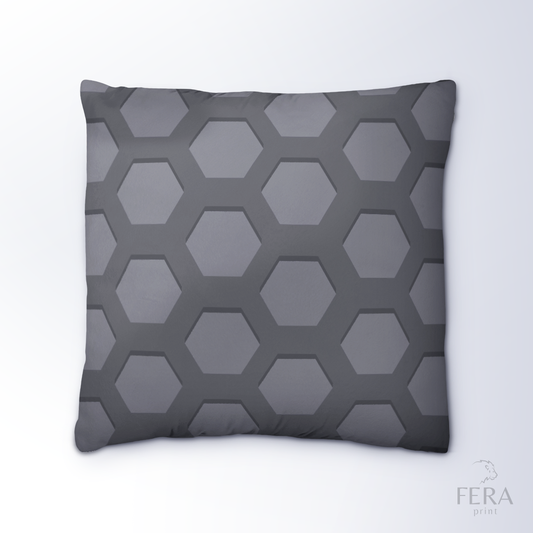 Capa de Almofada Estampada Decorativa 35X35cm - Apenas 1 unidade