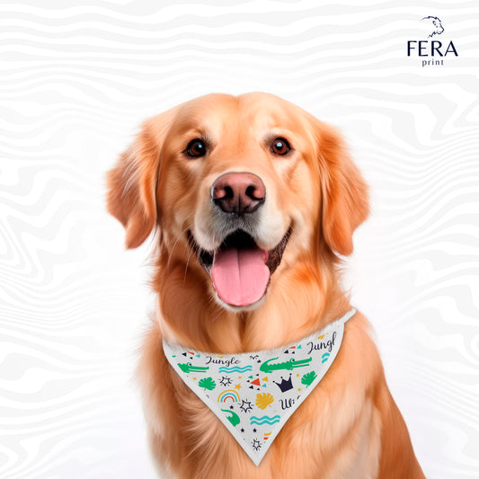 Bandana Sublimada para Pet Shop
