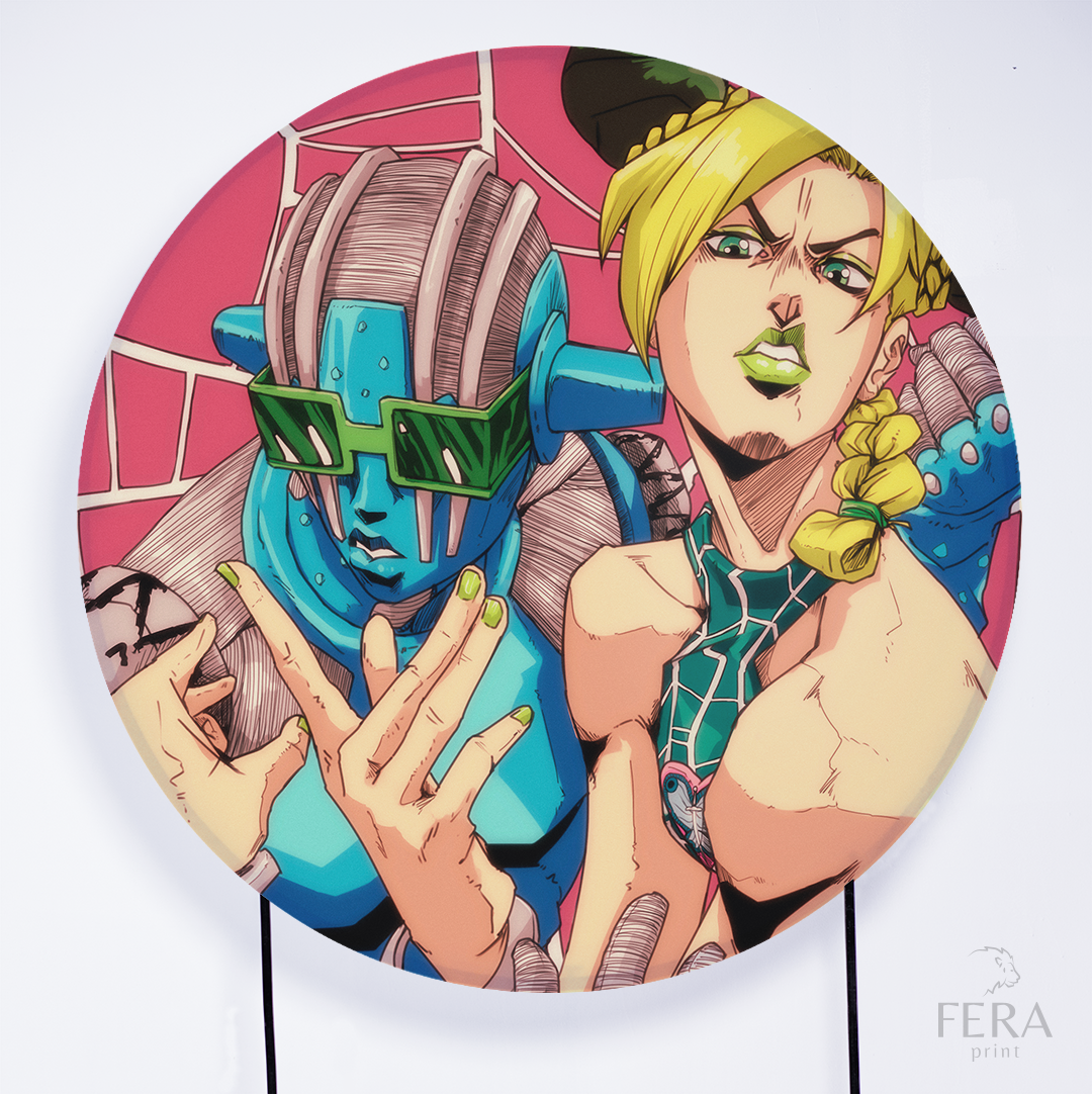 Painel Redondo Jojo Sublimado