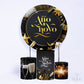 Kit Capa Cilindros + Capa Painel Ano Novo Preto Sublimado