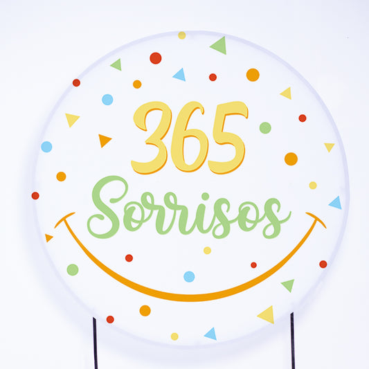 Painel Redondo 365 Sorrisos