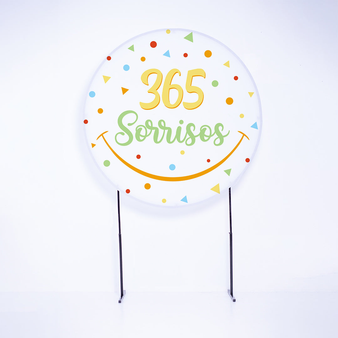 Painel Redondo 365 Sorrisos