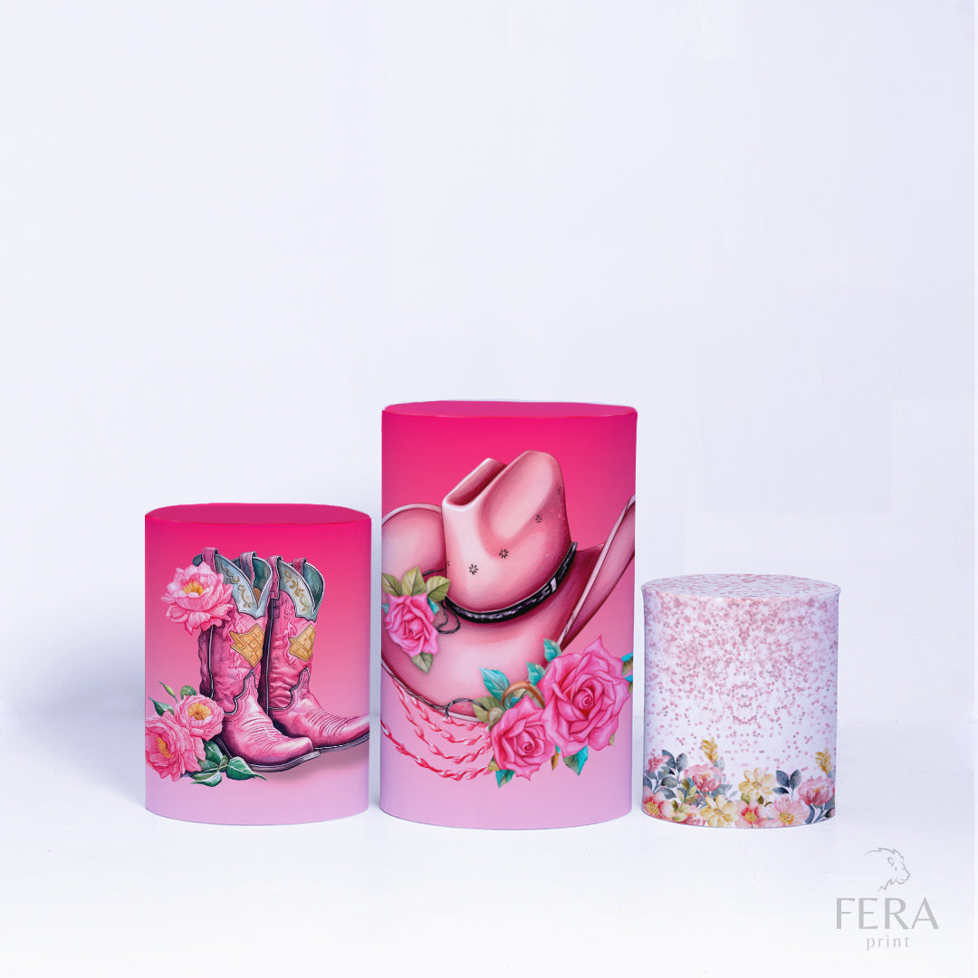 Kit Capa Cilindros + Capa Painel Cantora Sertanejo Sublimado
