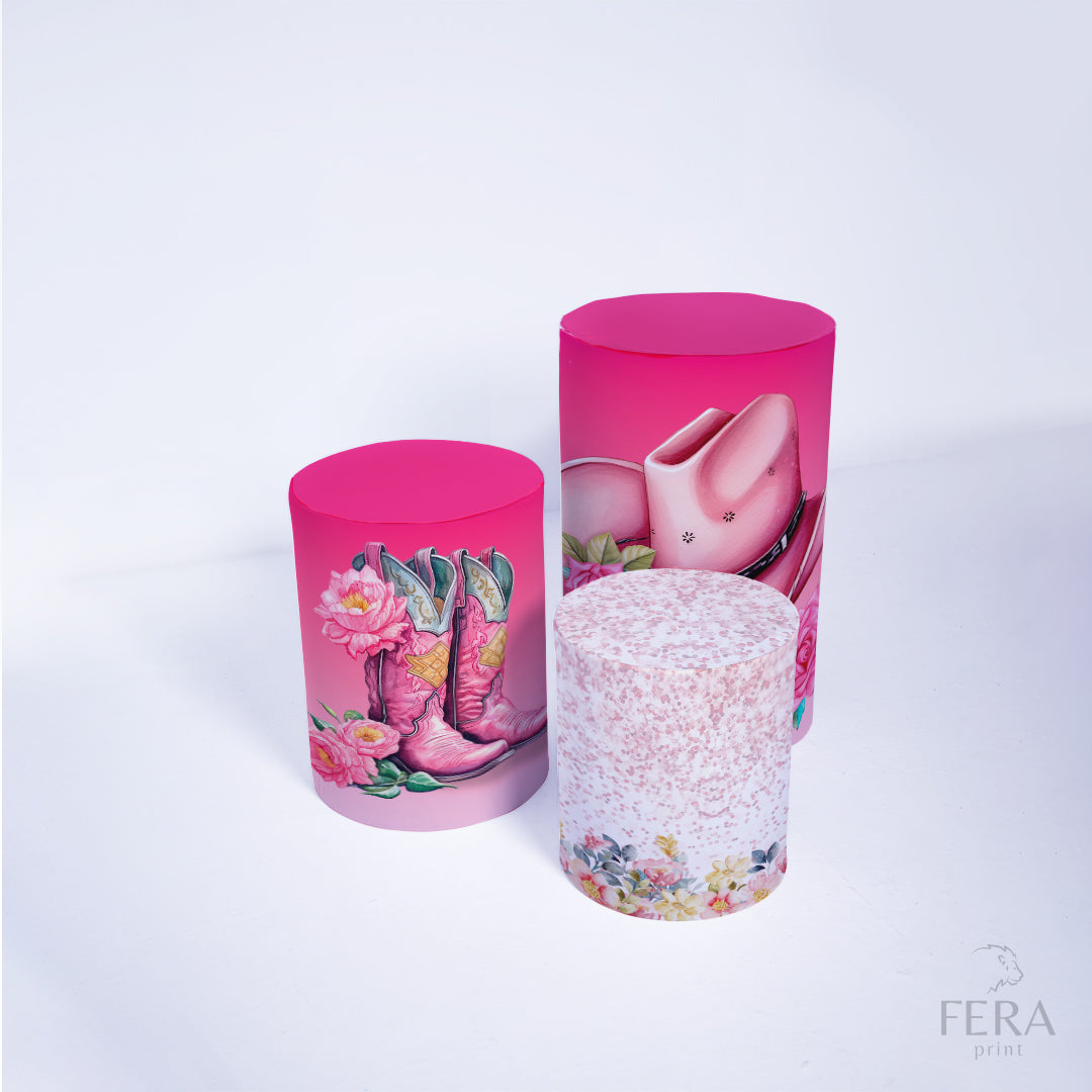 Kit Capa Cilindros + Capa Painel Cantora Sertanejo Sublimado