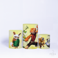 Kit Capa Cilindros + Capa Painel Panda Lutador Sublimado