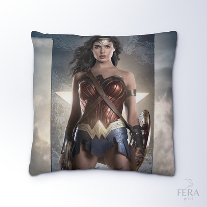 Capa de Almofada Estampada Decorativa 35X35cm - Apenas 1 unidade