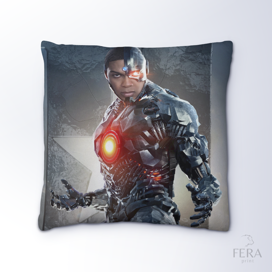 Capa de Almofada Estampada Decorativa 35X35cm - Apenas 1 unidade