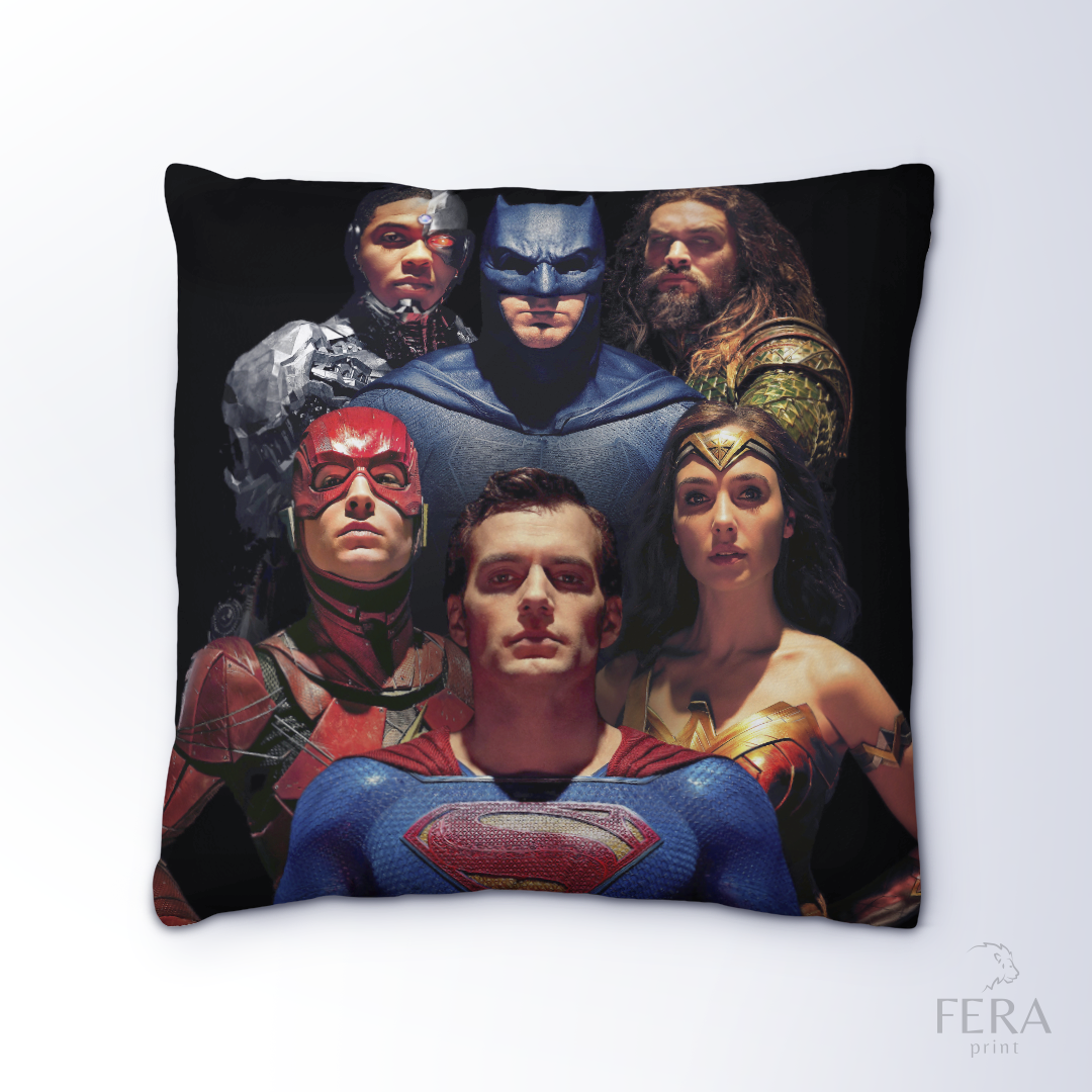Capa de Almofada Estampada Decorativa 35X35cm - Apenas 1 unidade