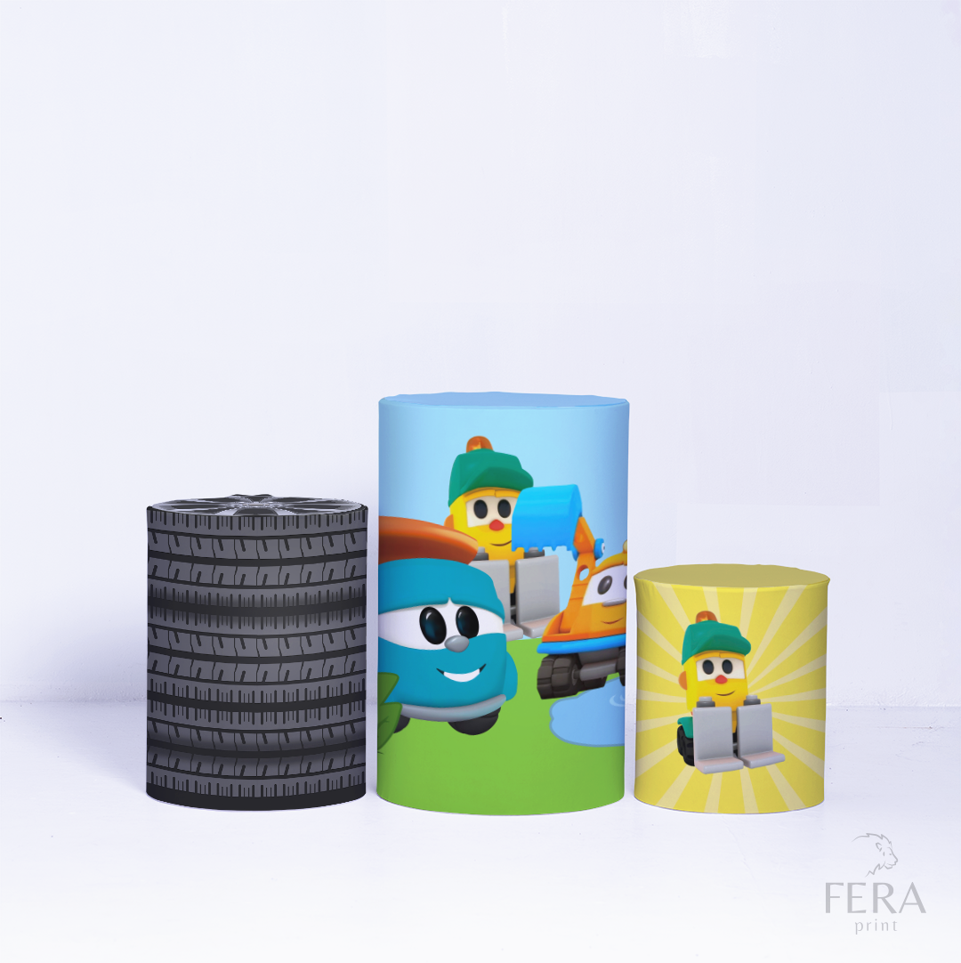 Kit Capa Cilindros + Capa Painel Leo Sublimado