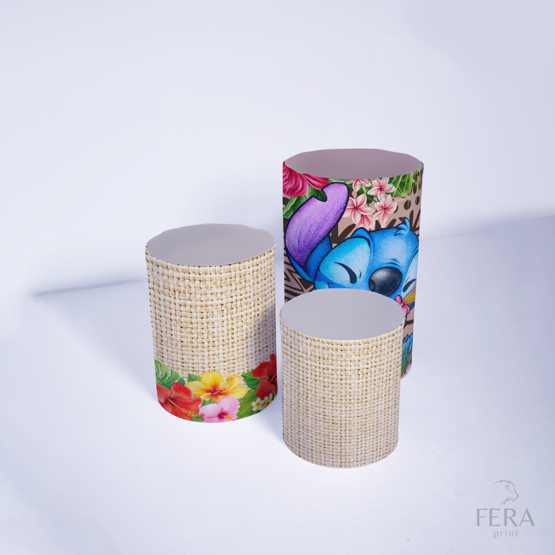 Kit Capa Cilindros + Capa Painel Lilo Sublimado