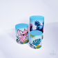 Kit Capa Cilindros + Capa Painel Lilo Et Azul Sublimado