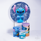Kit Capa Cilindros + Capa Painel Lilo Azul Sublimado