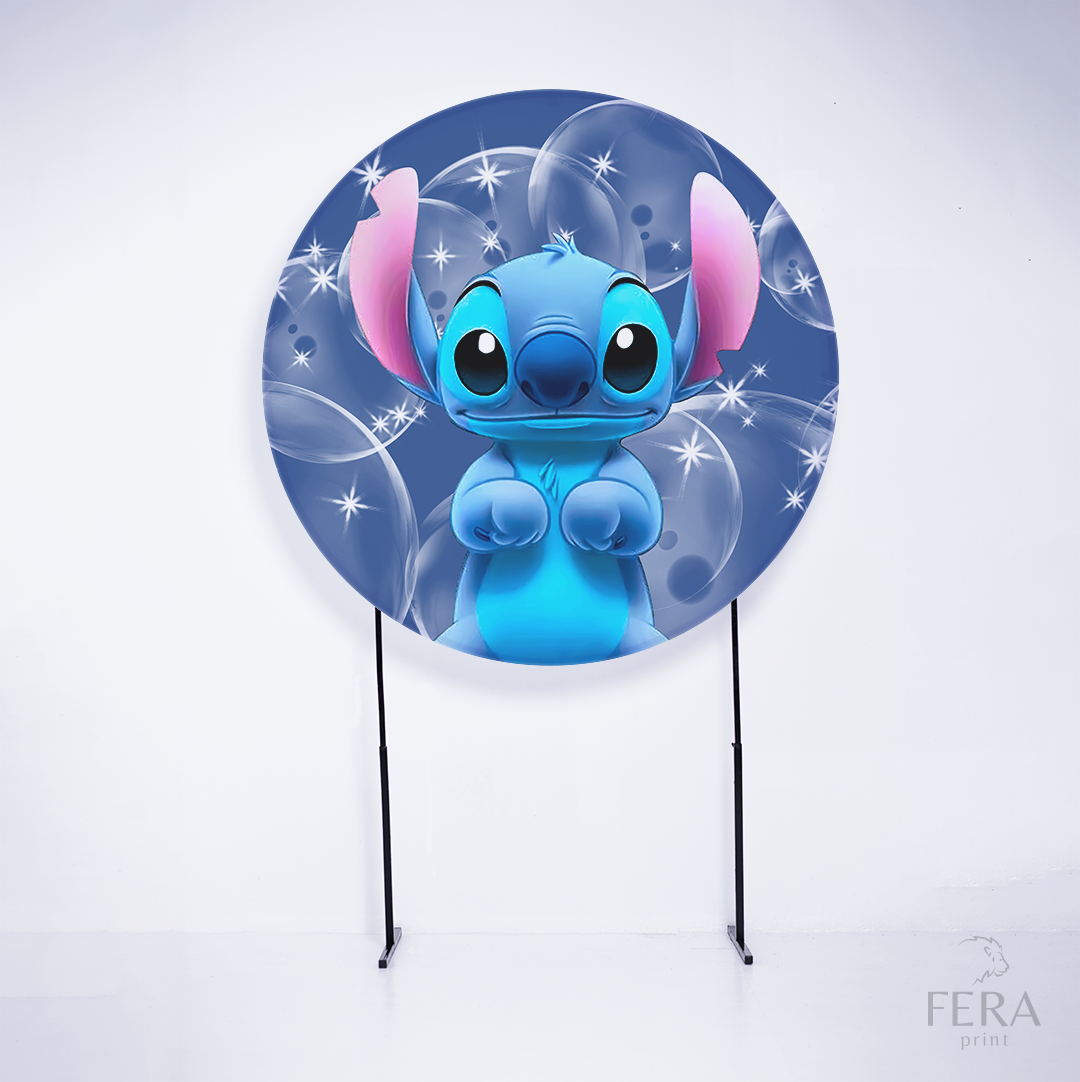 Kit Capa Cilindros + Capa Painel Lilo Azul Sublimado
