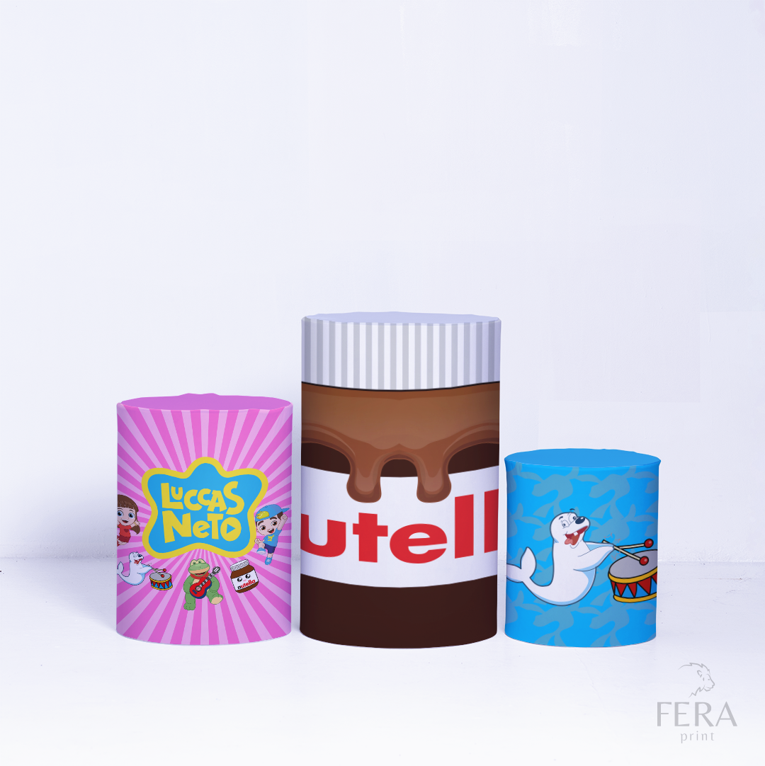 Kit Capa Cilindros + Capa Painel Youtuber Sublimado