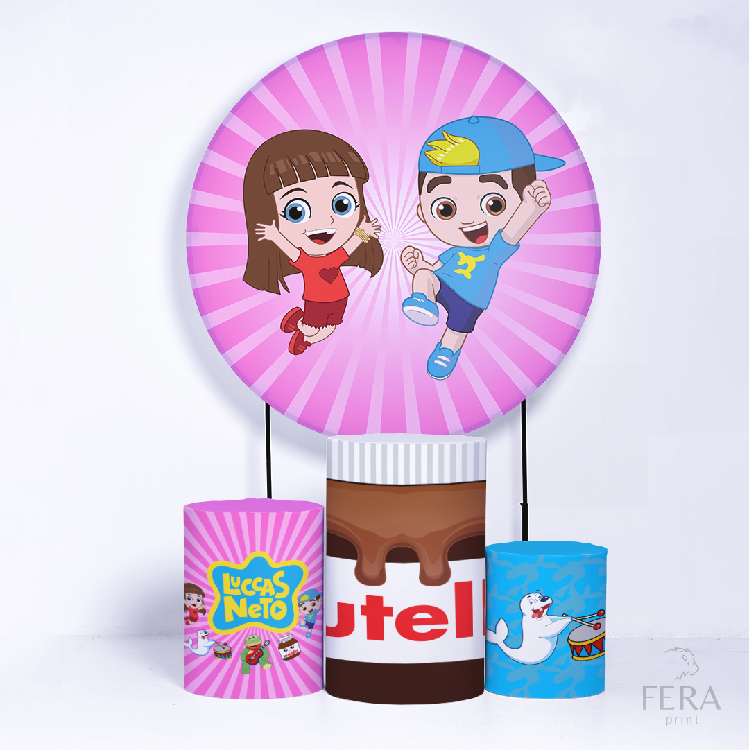 Kit Capa Cilindros + Capa Painel Youtuber Sublimado