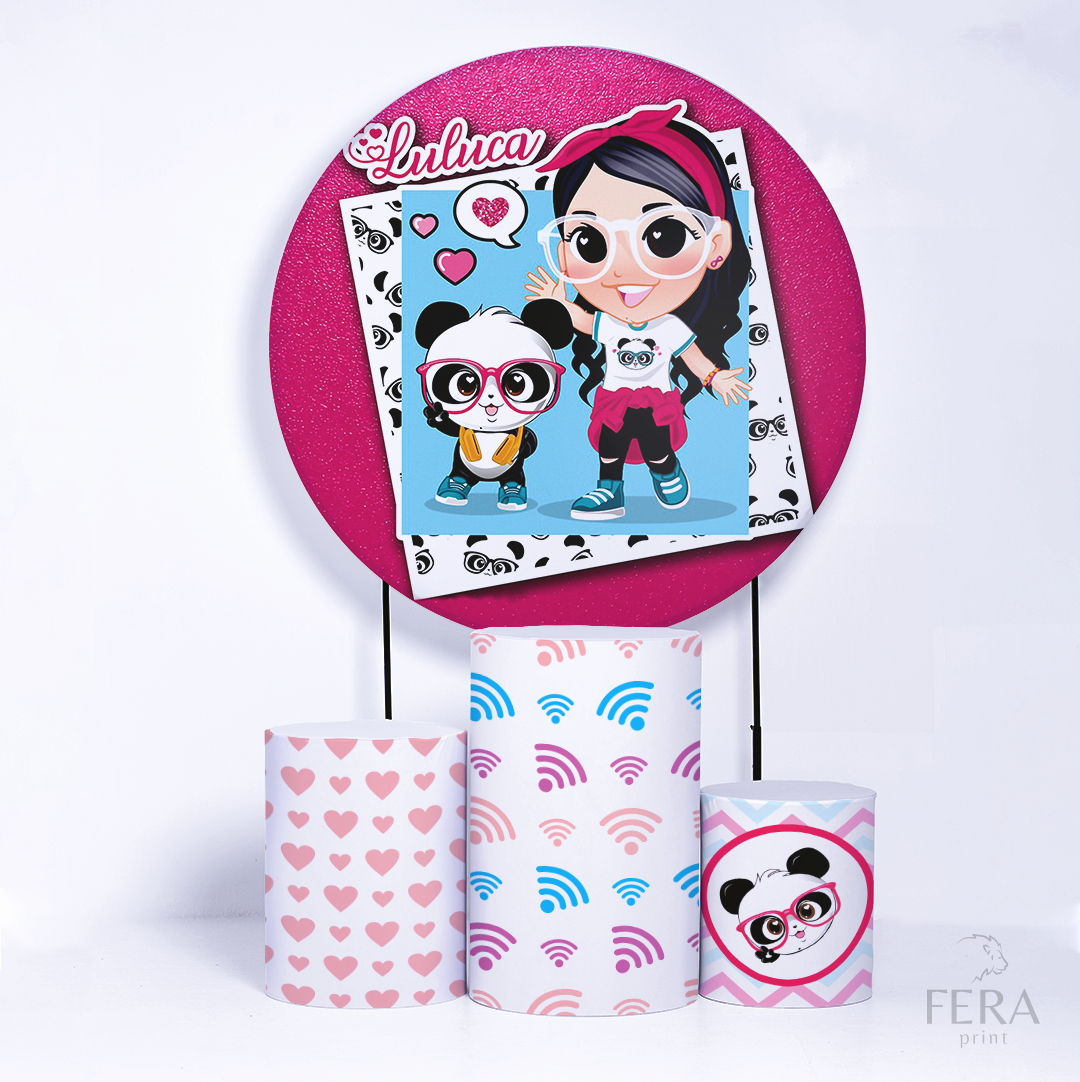 Kit Capa Cilindros + Capa Painel Youtuber Sublimado