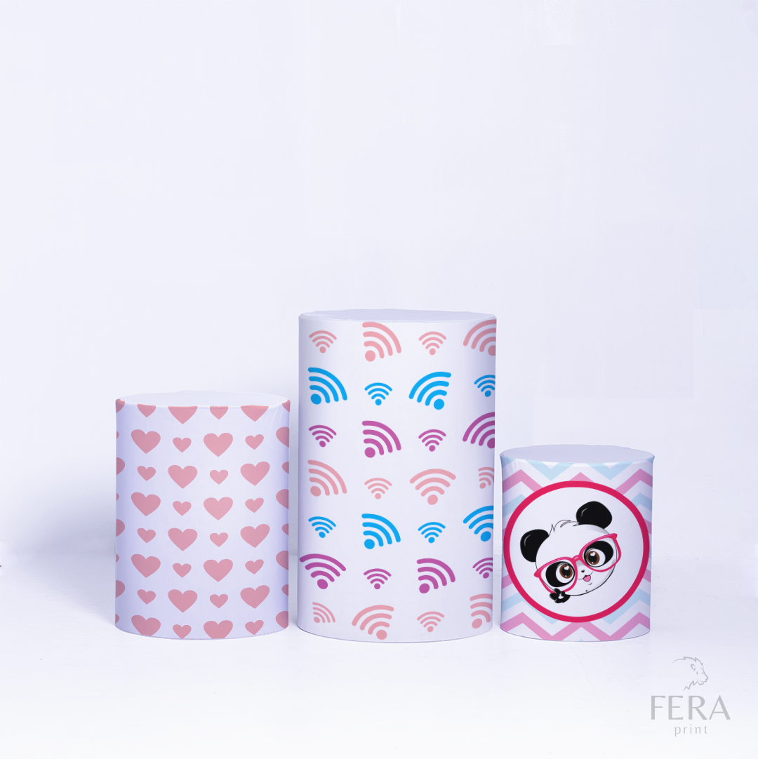 Kit Capa Cilindros + Capa Painel Youtuber Sublimado