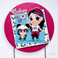 Kit Capa Cilindros + Capa Painel Youtuber Sublimado