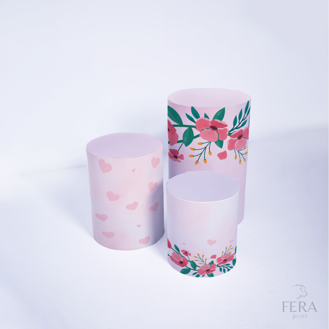 Kit Capa Cilindros + Capa Painel Dia das Mães Sublimado