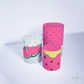 Kit Capa Cilindros + Capa Painel Melancia Rosa Sublimado